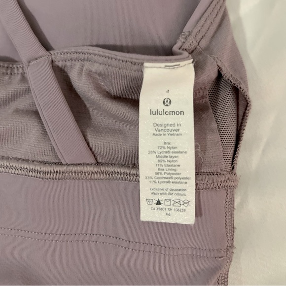 Lululemon Energy High-Neck Long Line Sports Bra - Picture 3 of 5